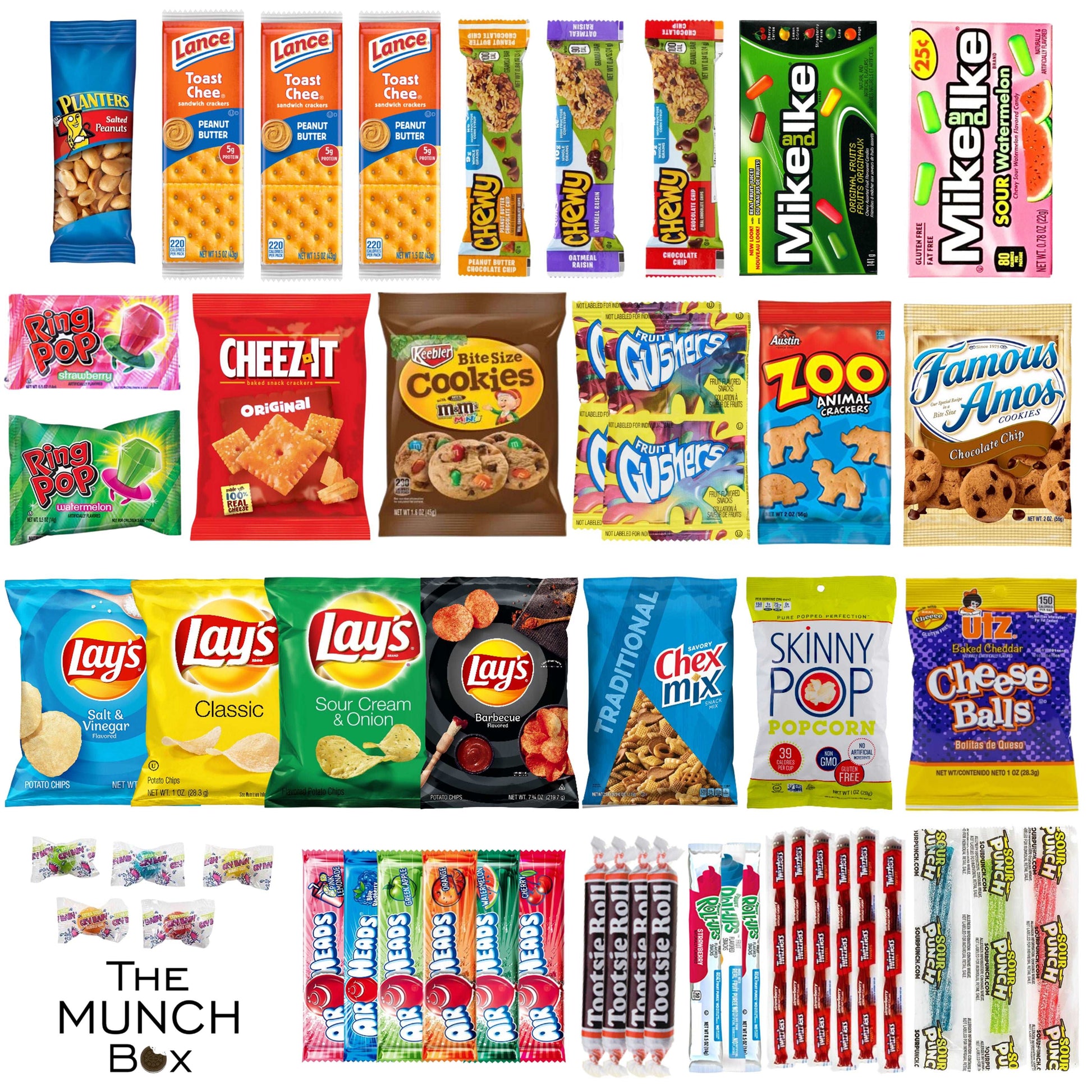The MunchBox Snacks Variety Pack For Adults & Kids, (50 Count) Packs O –  Mdrdistributors