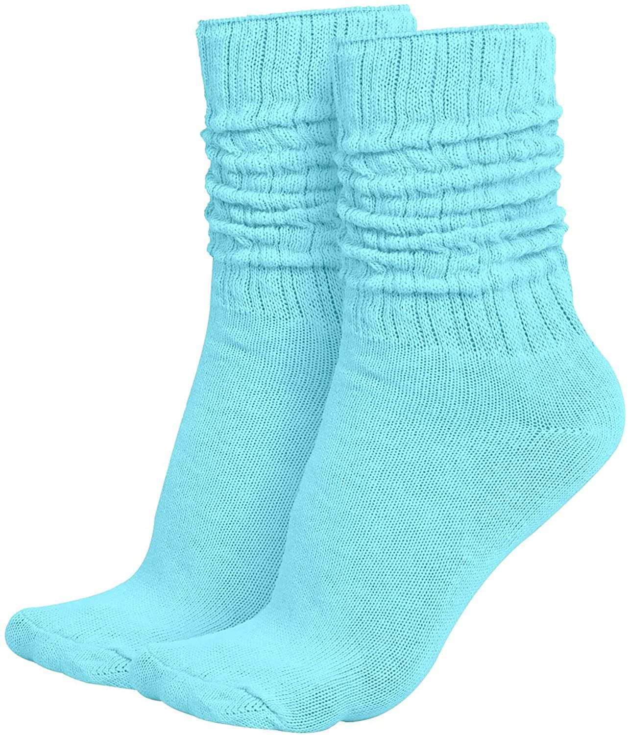 MDR Lightweight Cotton Slouch Sock For Women and Men 1 Pair Made in USA Size 9 to 11