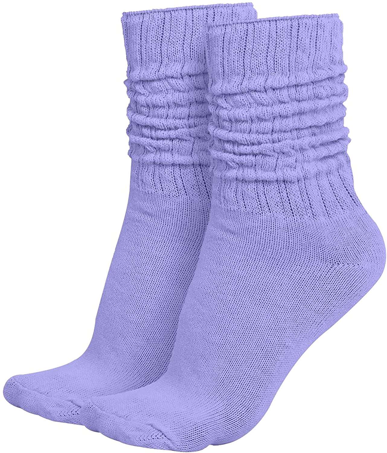 MDR Lightweight Cotton Slouch Sock For Women and Men 1 Pair Made in USA Size 9 to 11